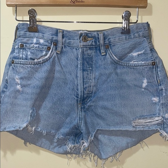 Women’s Agolde Parker Vintage Cut Off Short in Swapmeet - Picture 6 of 12